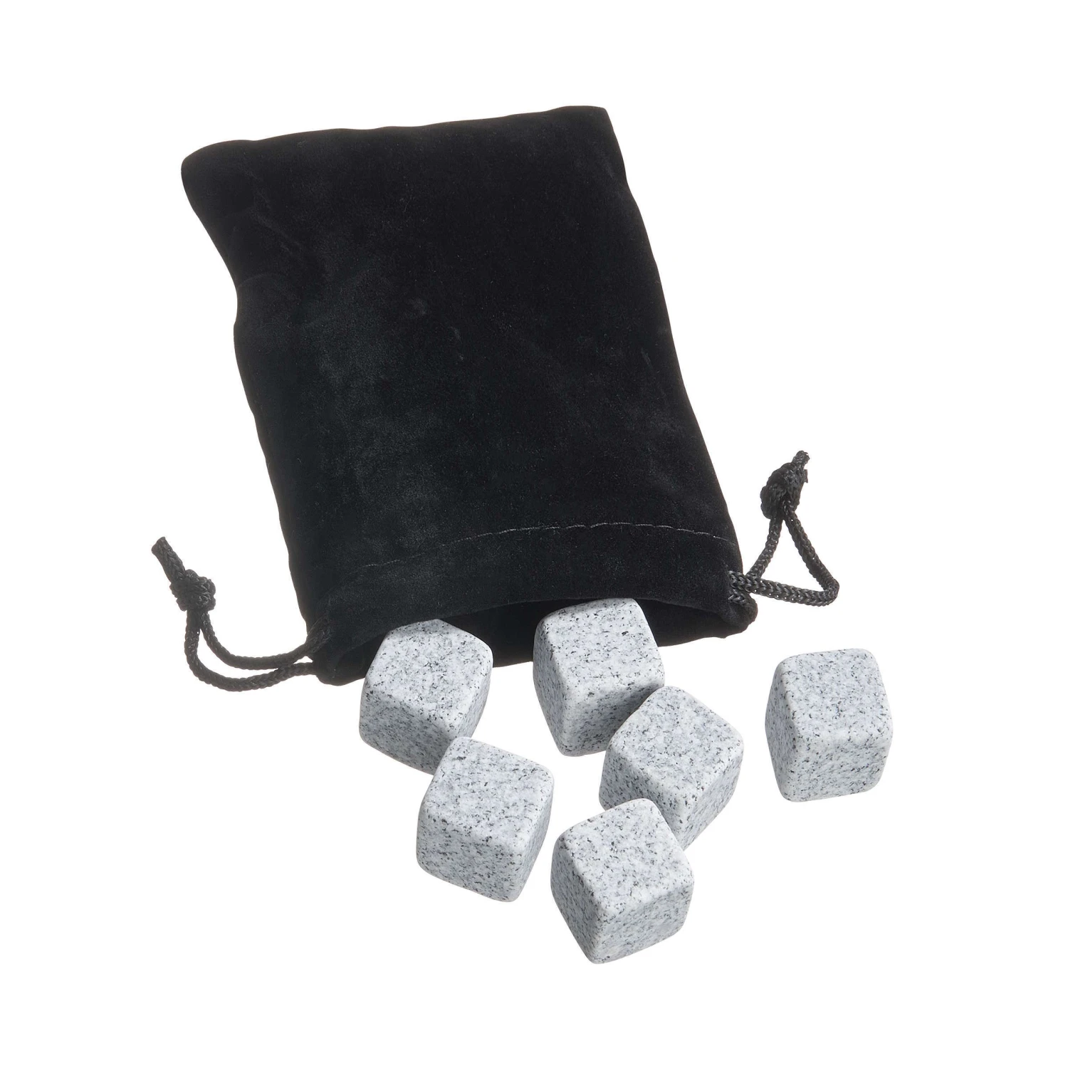 12 Kühlsteine Mit Samtbeutel ON THE ROCKS In Grau - Image 3