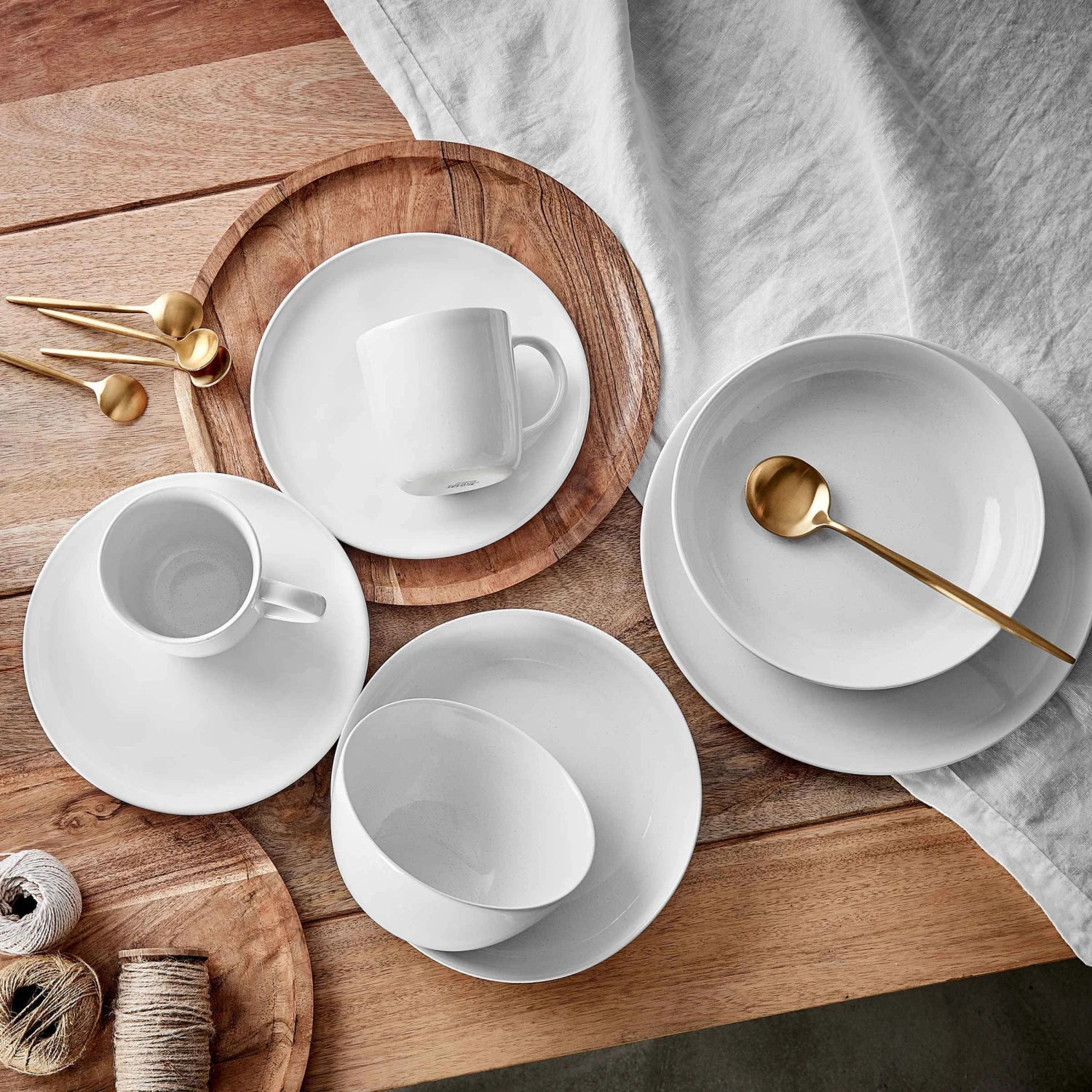 4x Schale 600ml NATIVE In Weiß - Image 8