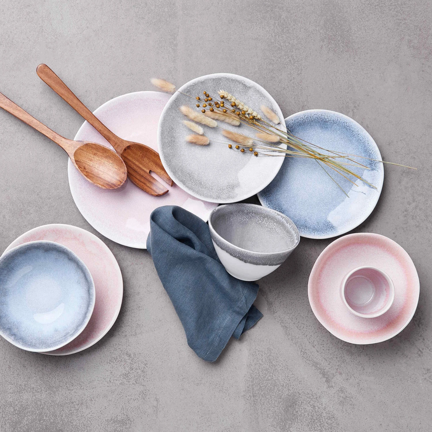 4x Schale 640ml ATLANTIS In Grau - Image 10