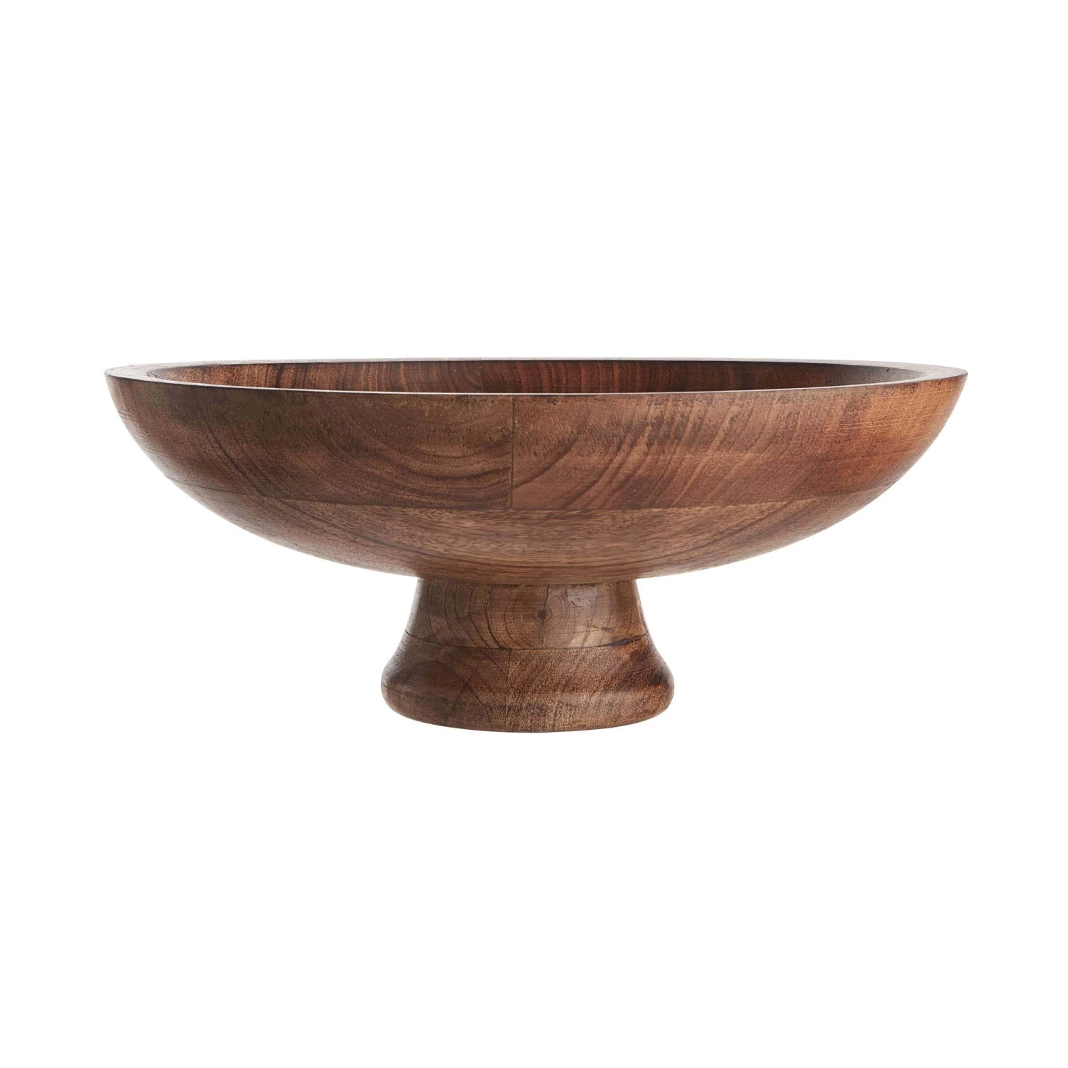 Deko-Schale Mit Fuß Ø30cm MANGO DAYS In Braun - Image 2