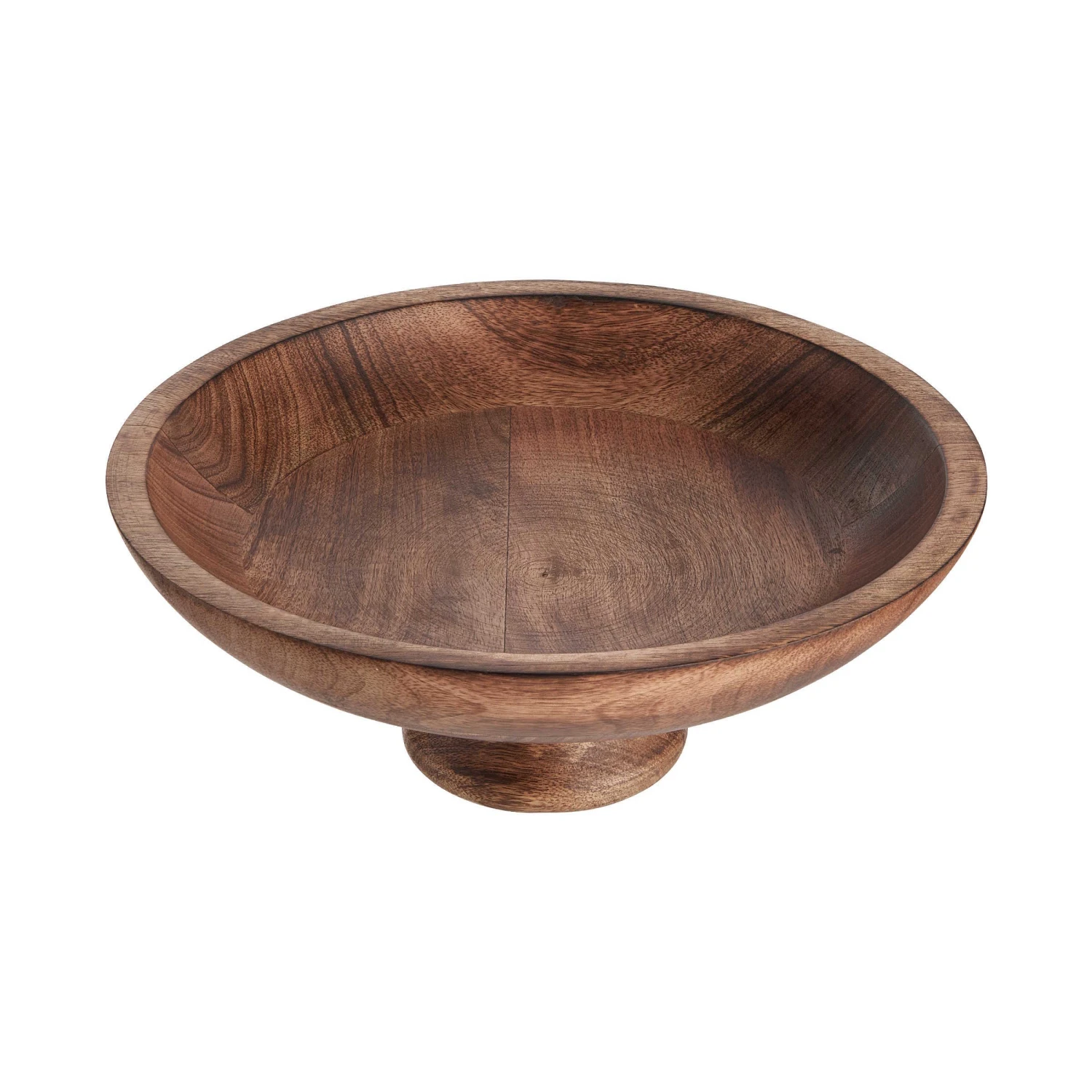 Deko-Schale Mit Fuß Ø30cm MANGO DAYS In Braun - Image 4