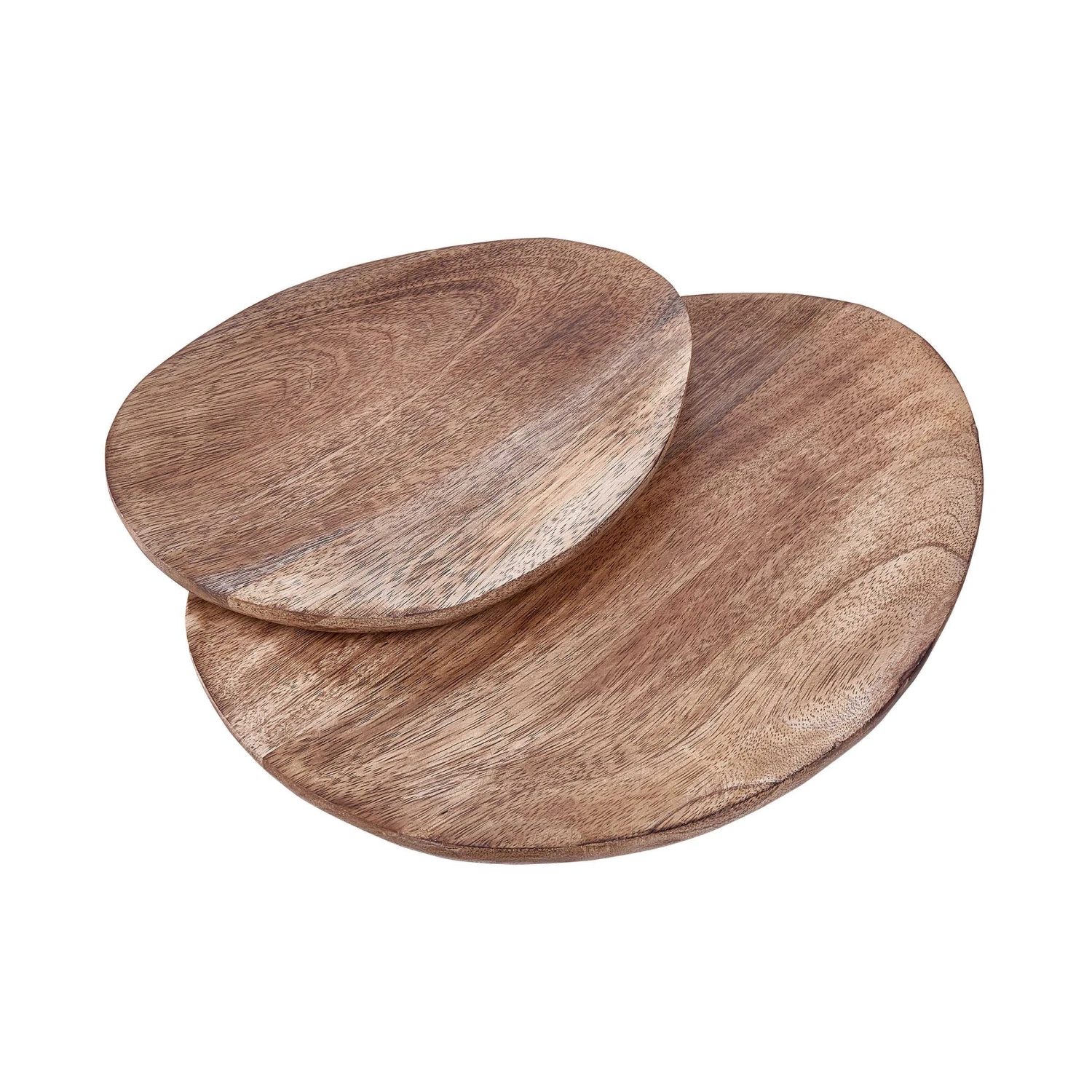 Deko-Teller Organisch L 35 X B 27cm MANGO DAYS In Braun - Image 5