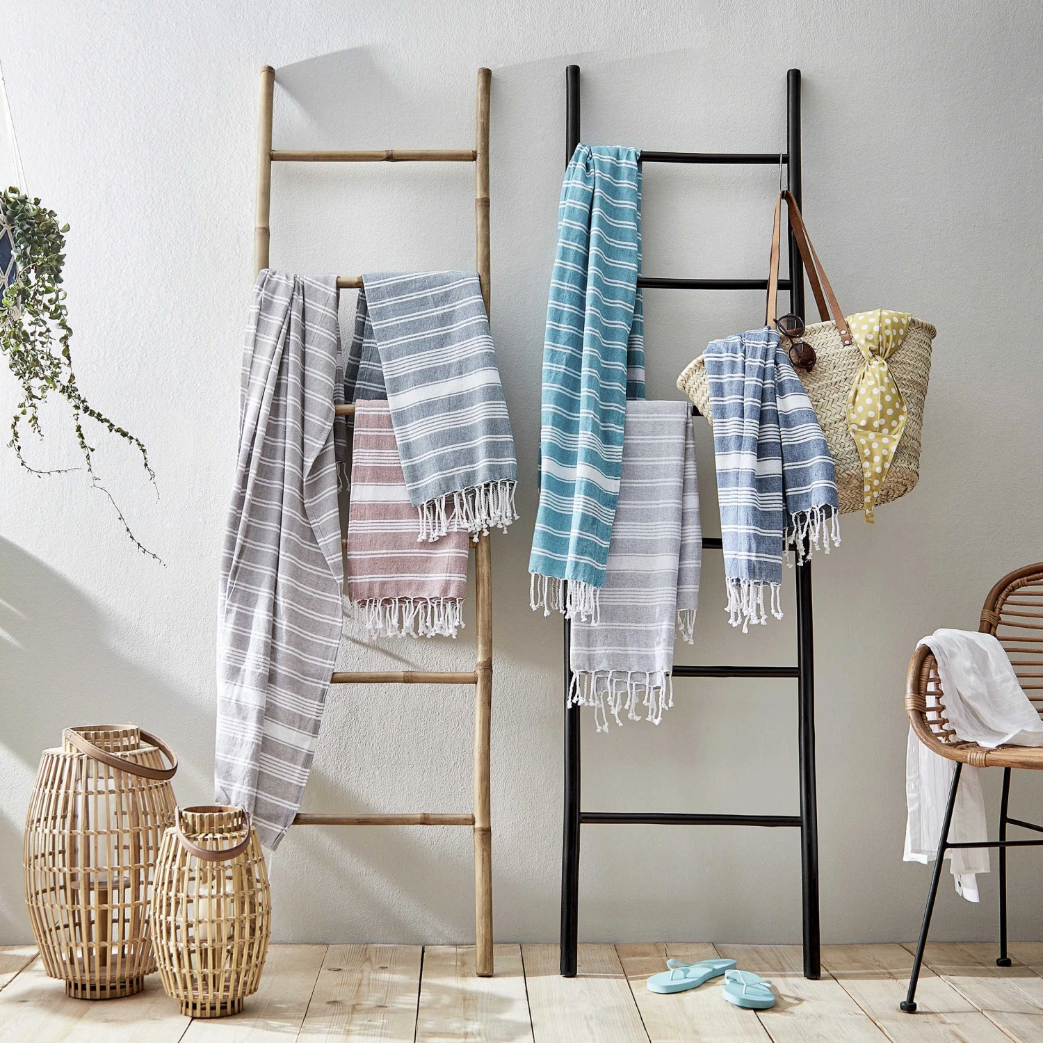 Hamamtuch L 170 X B 90cm SURFSIDE In Blau - Image 2