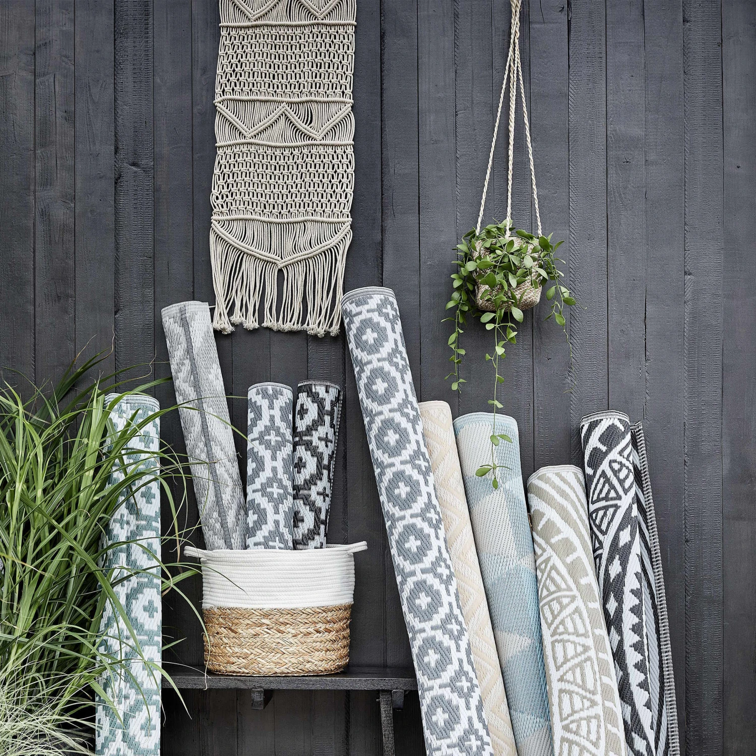 In- & Outdoor-Teppich Circles L 180 X B 118cm COLOUR CLASH In Beige - Image 7