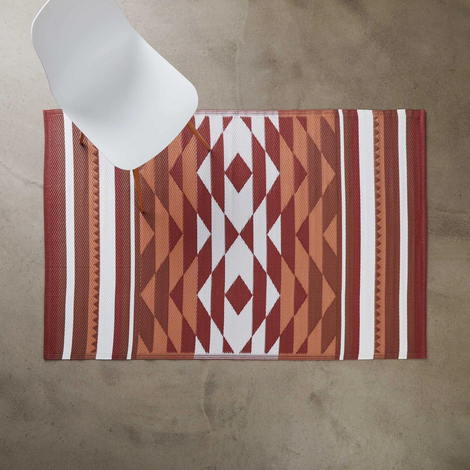 In- & Outdoor-Teppich Ikat L 180 X B 118cm COLOUR CLASH In Bunt - Image 2