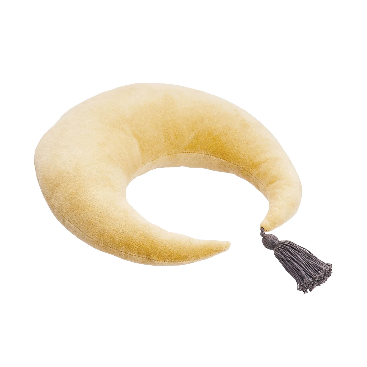 Kissen L 38 X B 38cm LITTLE MOON In Gelb-Anthrazit - Image 2