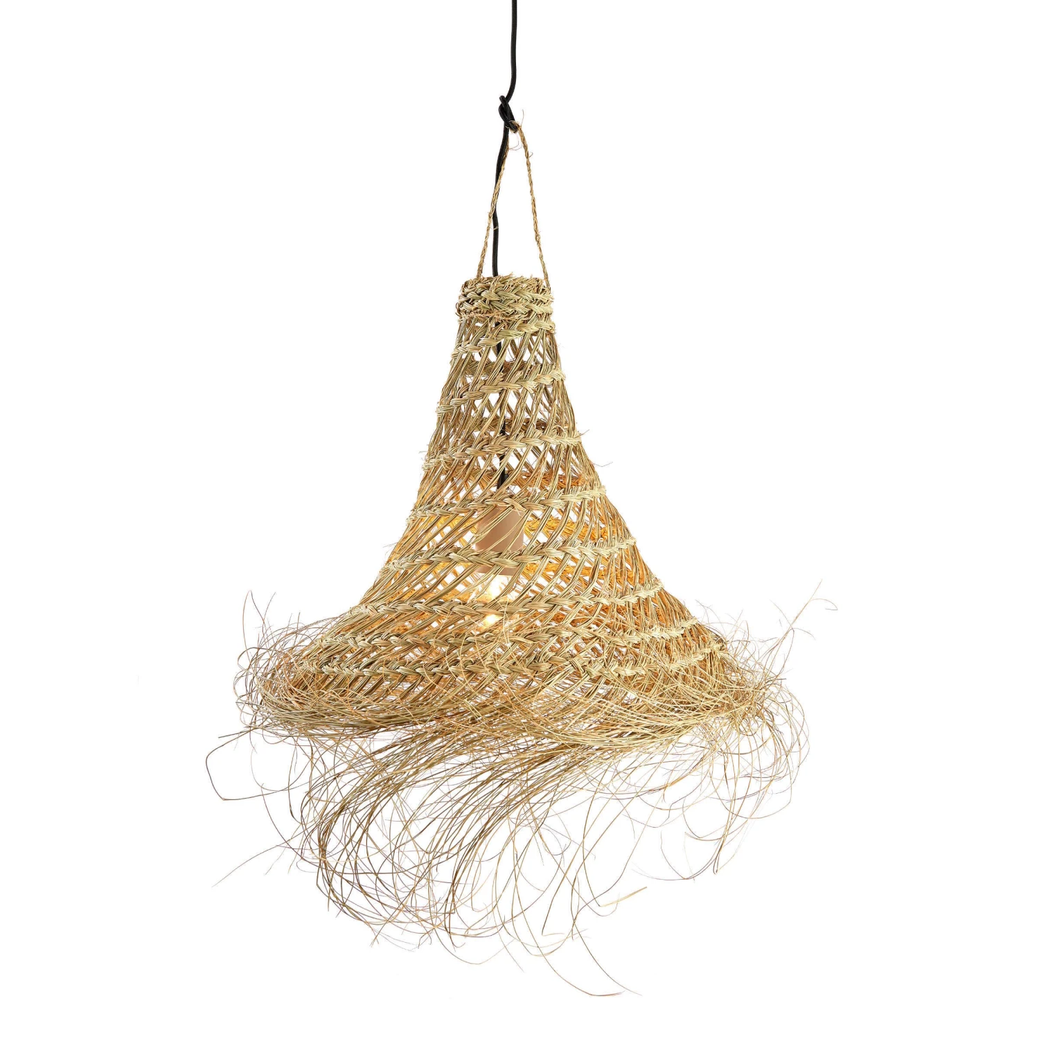 Lampenschirm Höhe 40cm BOMAS In Natur - Image 4