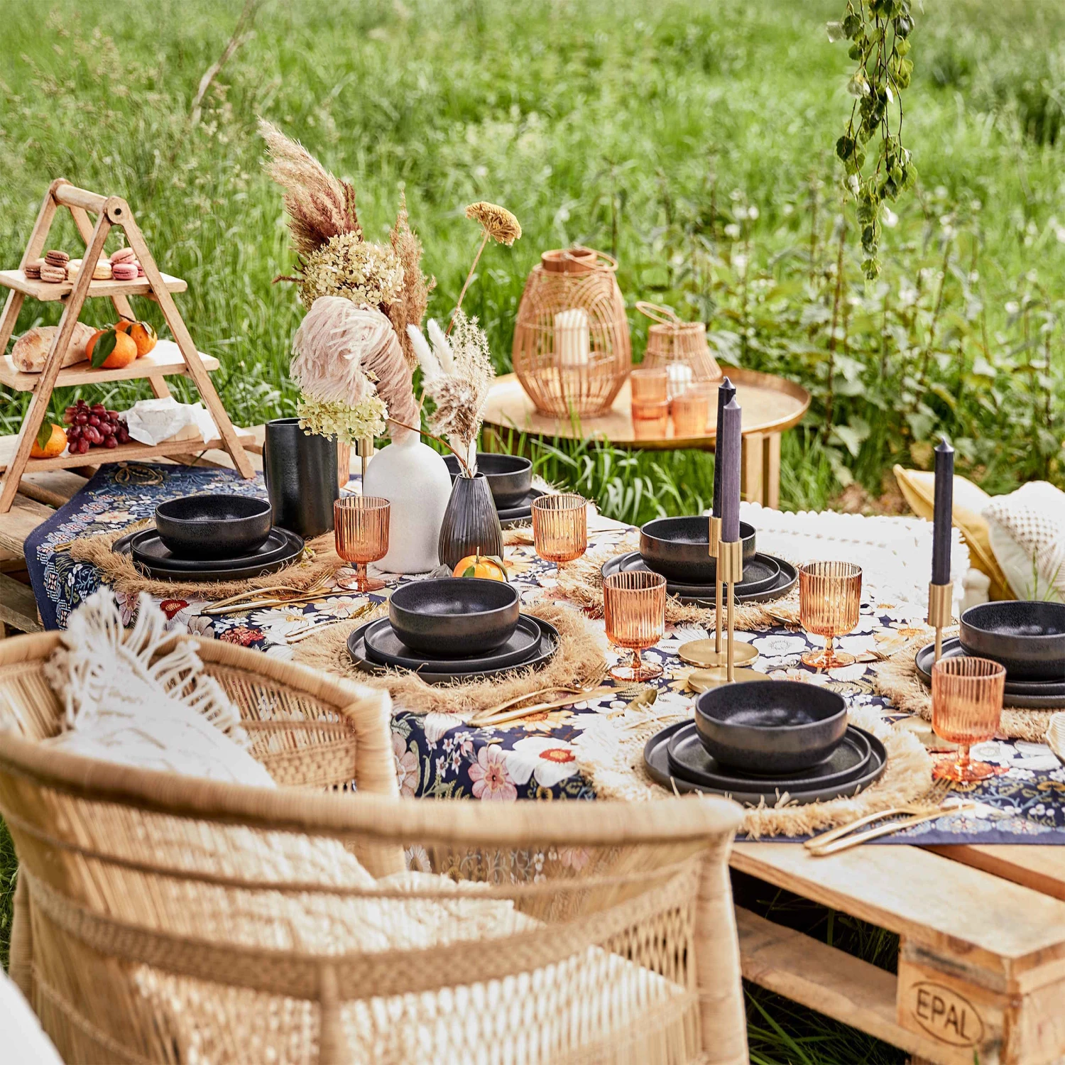 Laterne Höhe 19cm BALI In Natur - Image 5