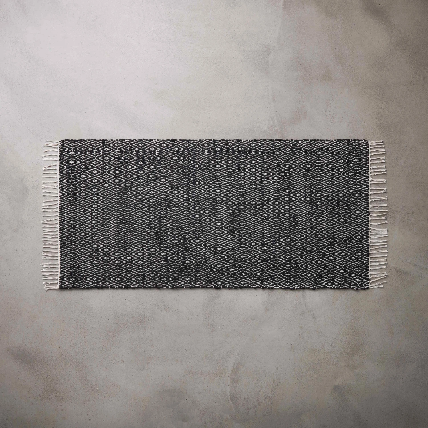 Läufer Rauten L 140 X B 70cm ETHNO LODGE In Schwarz-Natur - Image 5