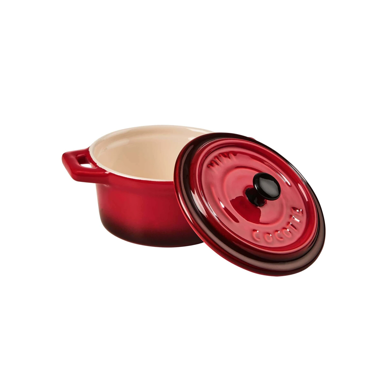 Mini-Auflaufform Rund 190ml C'EST SI BON In Rot - Image 3