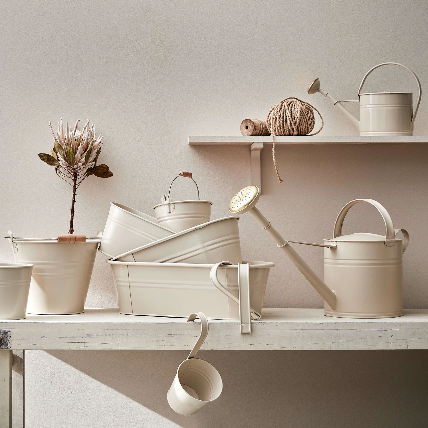 Mini-Gießkanne 1,5l ZINC In Beige - Image 2