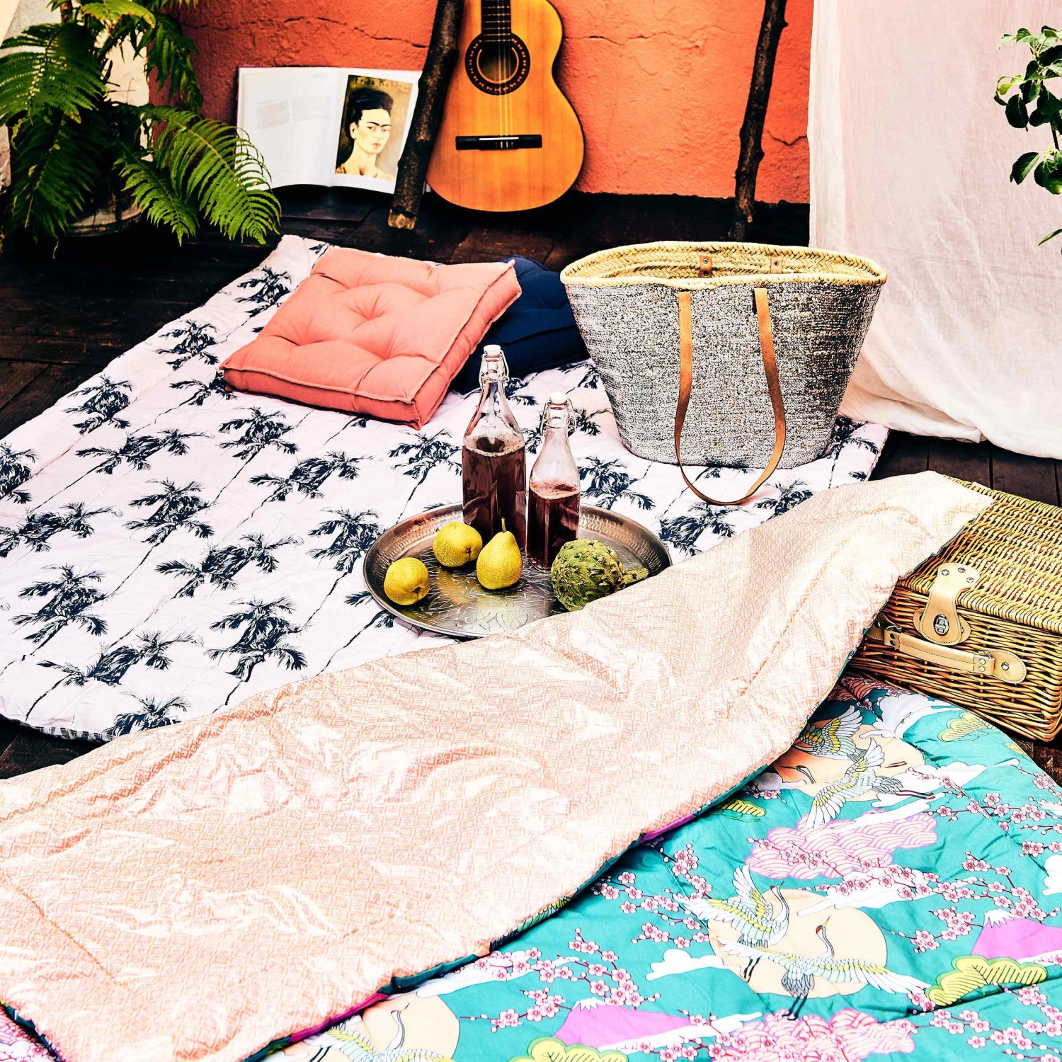 Picknickdecke Japan B 140 X T 180cm PICNIC DELUXE In Bunt - Image 7