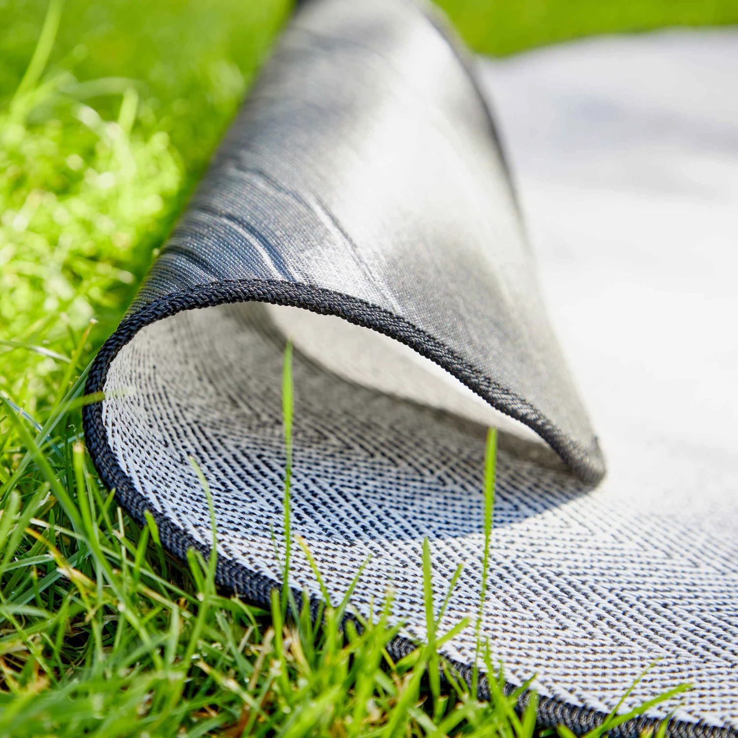 Picknickdecke L 150 X B 200cm WANDERLUST In Schwarz-Weiß - Image 6