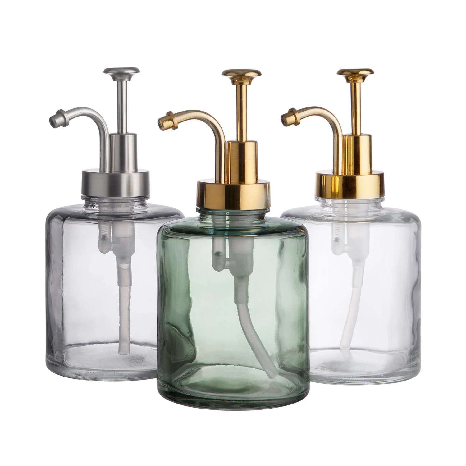 Seifenspender 380ml SAVOIE In Grün-Gold - Image 5
