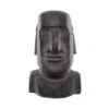 Statue Höhe 46cm MOAI In Grau