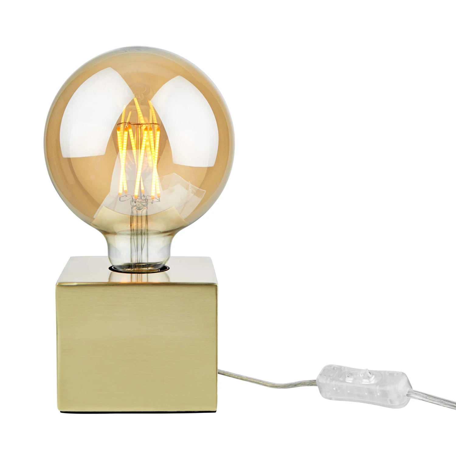 Tischleuchte Quadratisch 10x10cm STILO In Gold