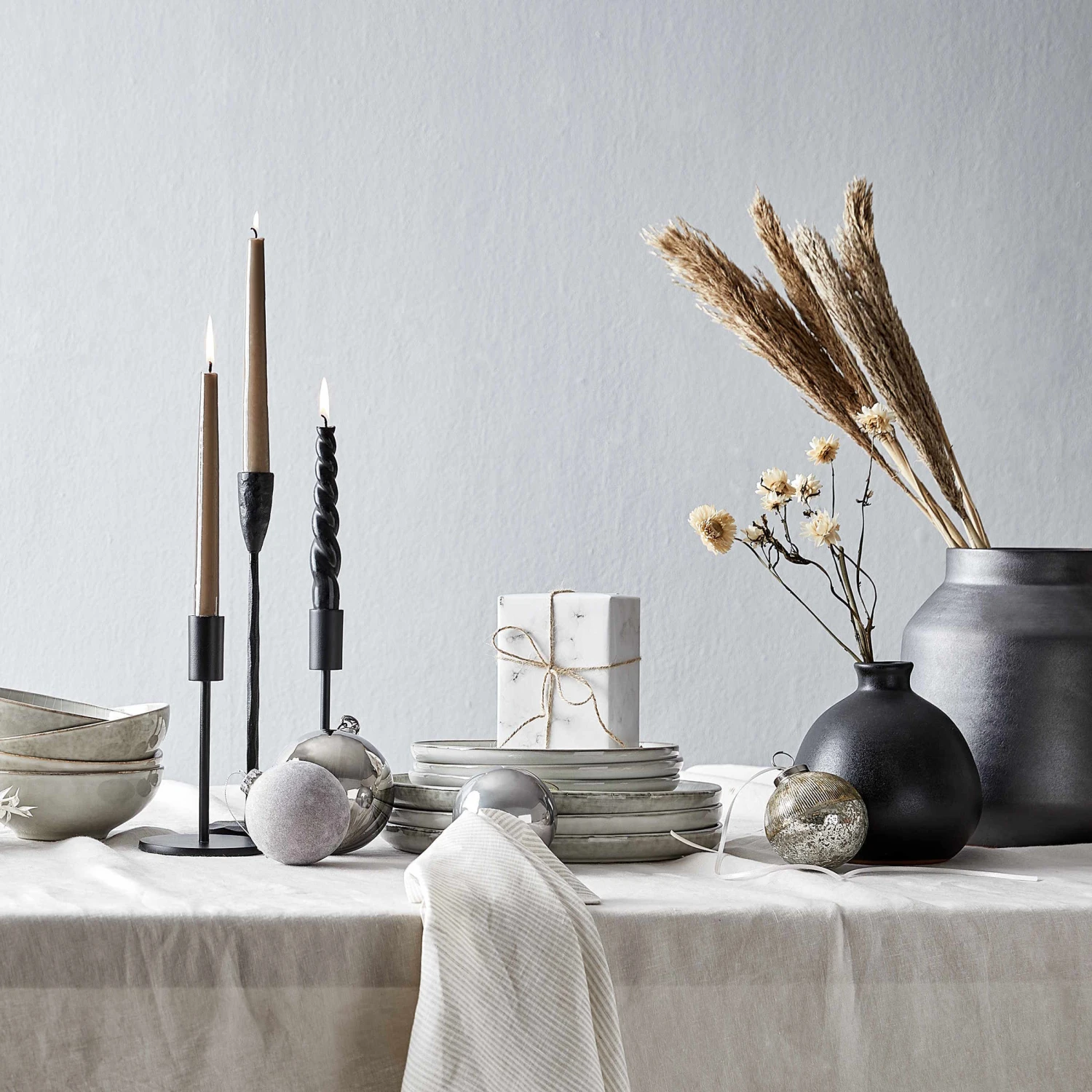 Vase Höhe 16cm MIO In Schwarz - Image 10